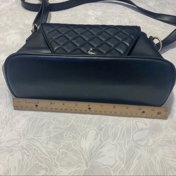 🆕 NWOT OneOddBird Black Leather Bag - Picture 4 of 6